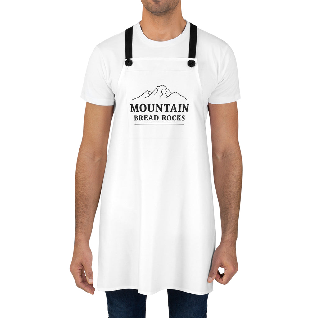 Mountain Bread Rocks Apron — Bakers' Mountain Logo Cooking Apron
