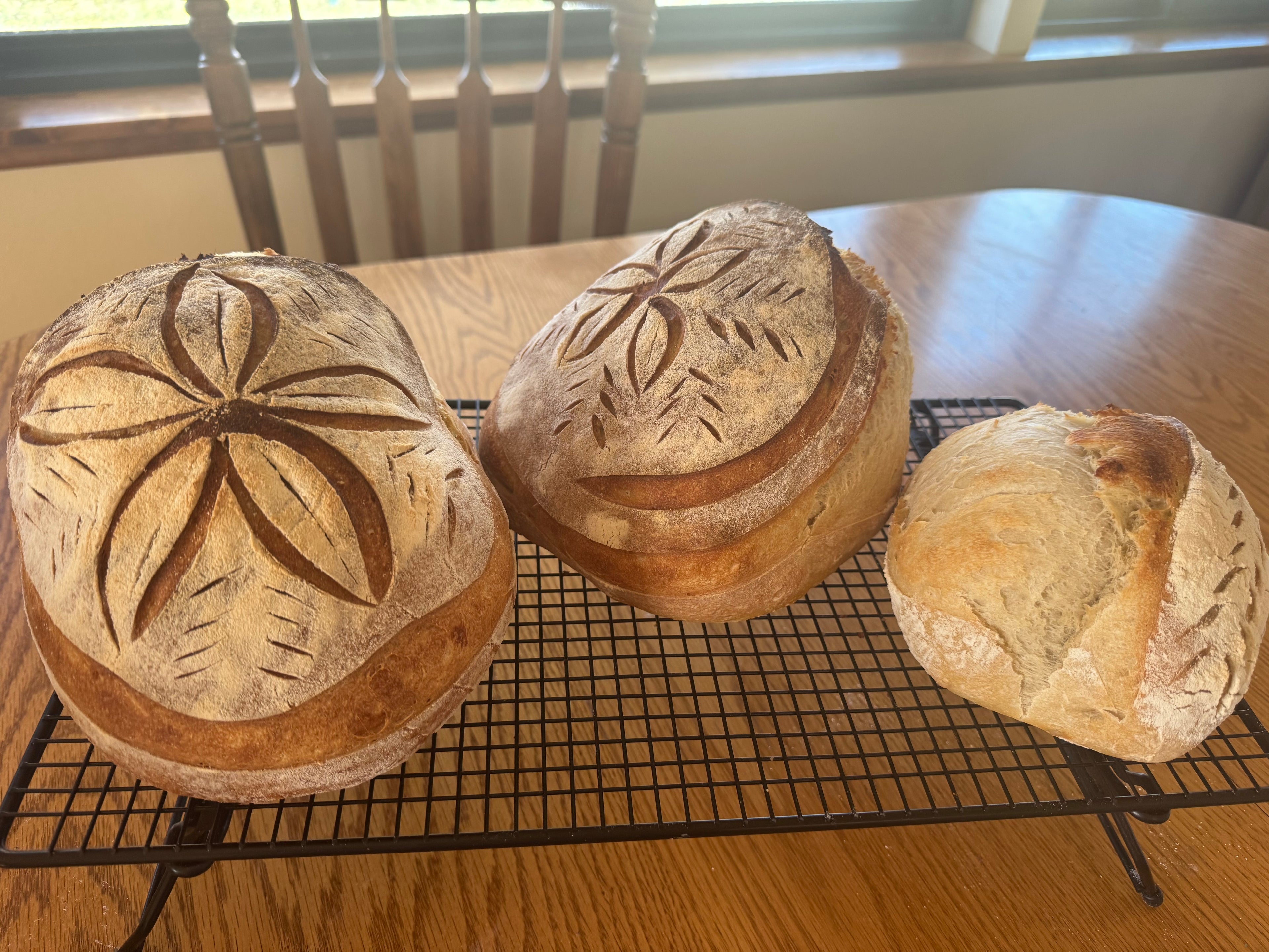 Fresh Sourdough Mountain Bread!