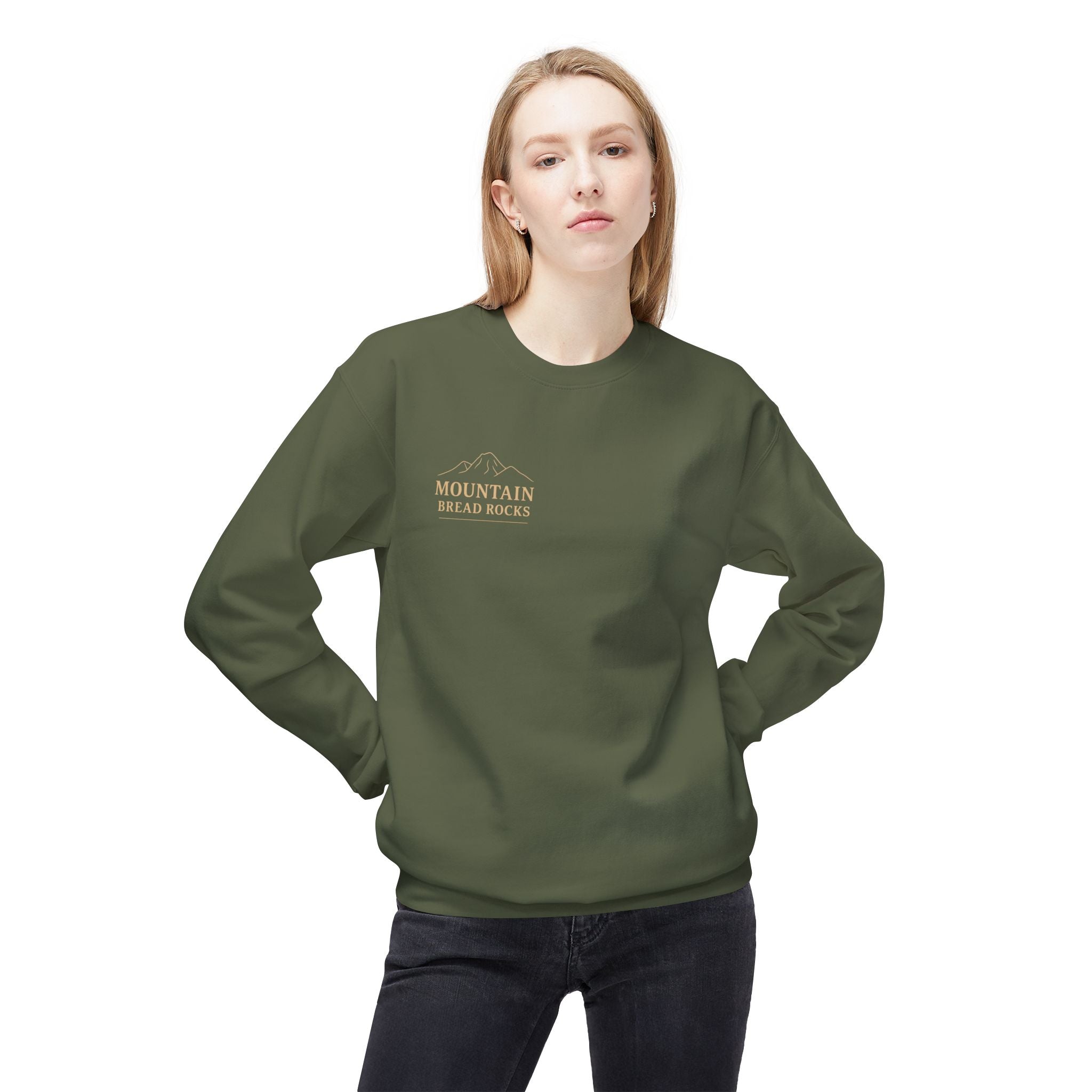Mountain Bread Rocks Crewneck Sweatshirt