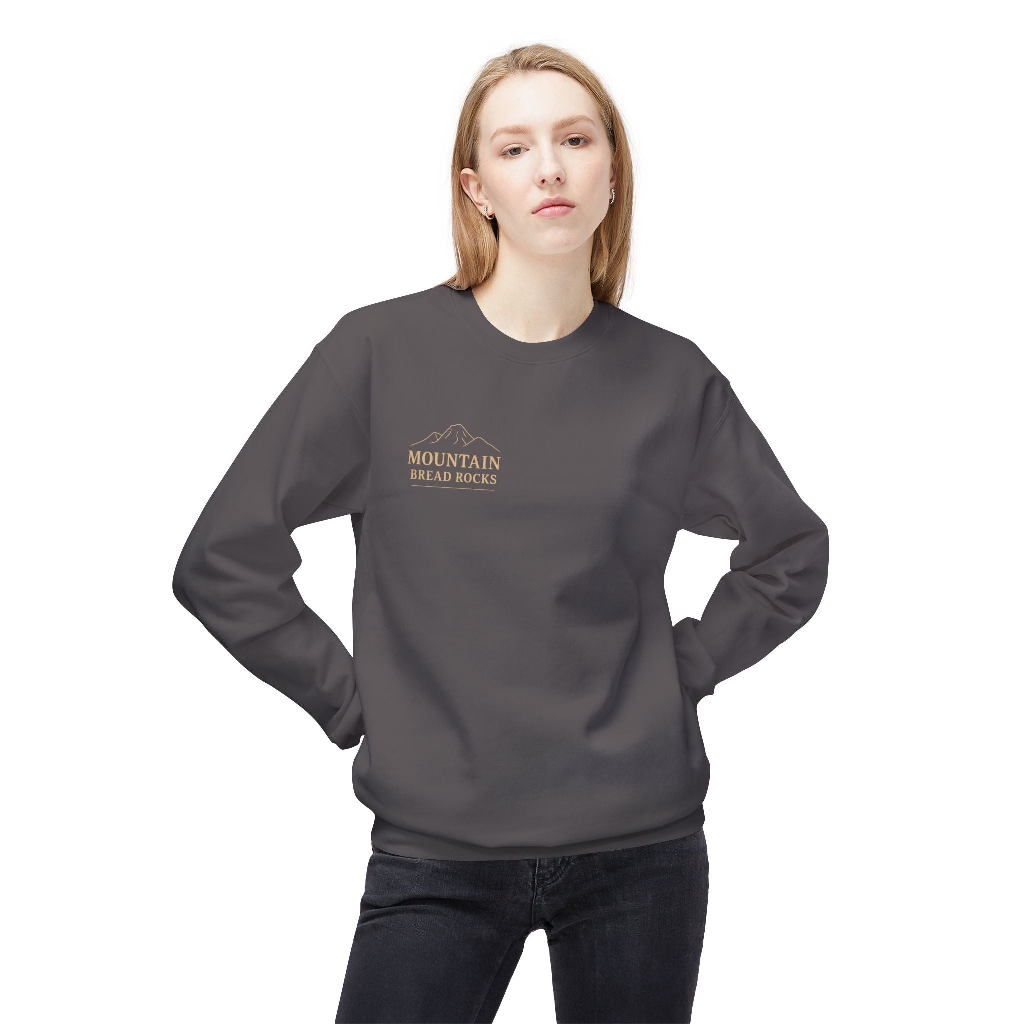 Mountain Bread Rocks Crewneck Sweatshirt