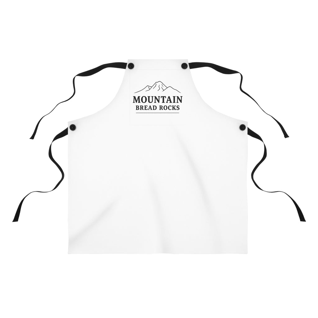 Mountain Bread Rocks Apron — Bakers' Mountain Logo Cooking Apron