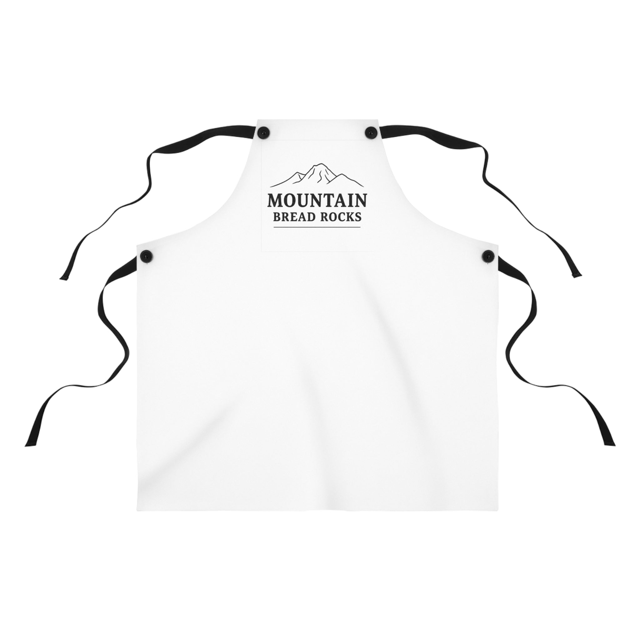 Mountain Bread Rocks Apron — Bakers' Mountain Logo Cooking Apron