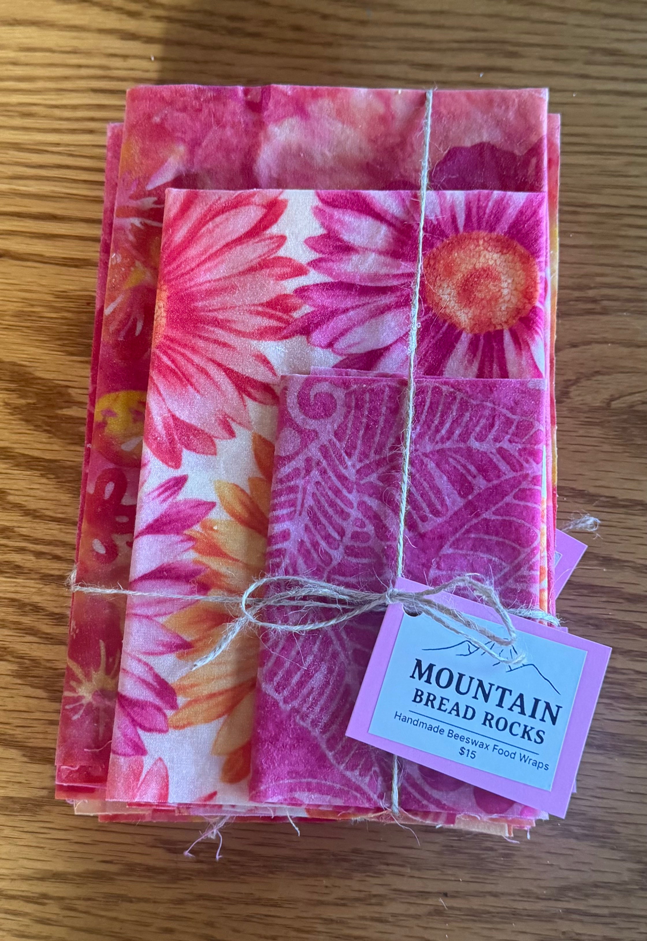 Handmade Beeswax Food Wraps