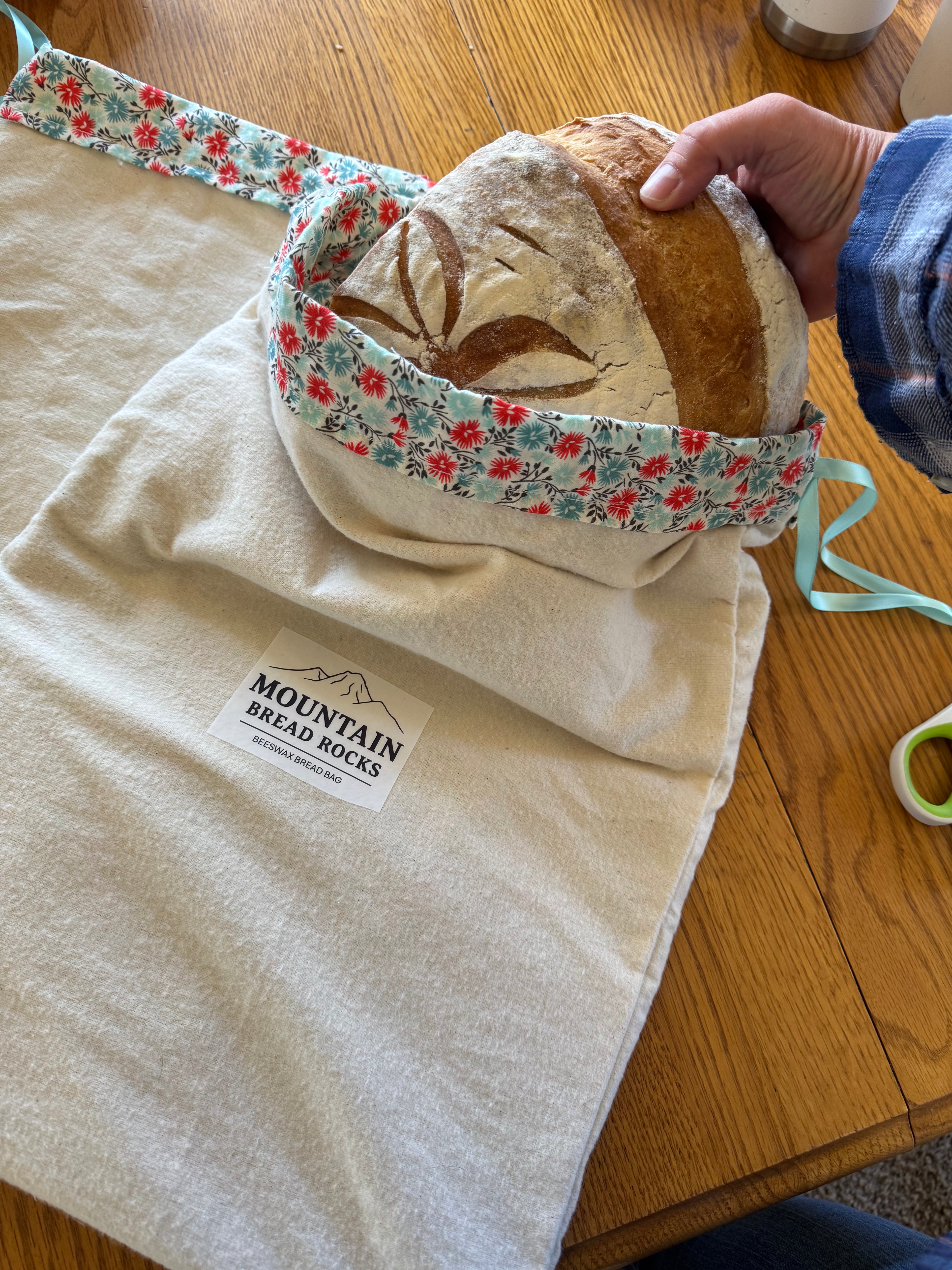 Handmade Beeswax Breadbags