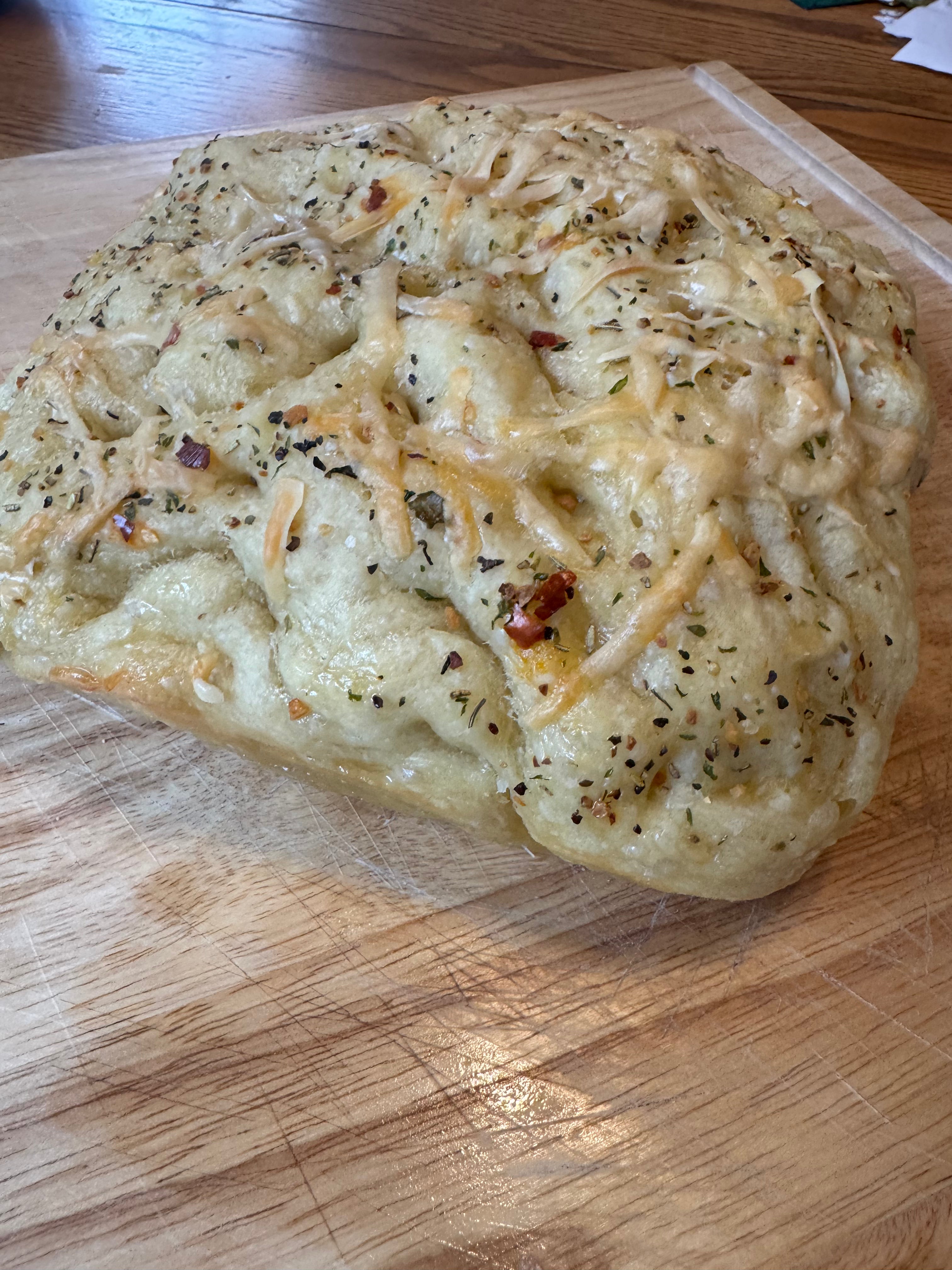 Parmesan and Tuscany Focaccia